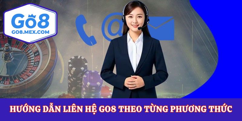 Hướng dẫn liên hệ Go8 theo từng phương thức